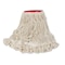 Rubbermaid Commercial Super Stitch Looped-End Wet Mop Head, Cotton/Synthetic, Large Size, Red/White, PK6 FGD25306WH00 - alternate 2